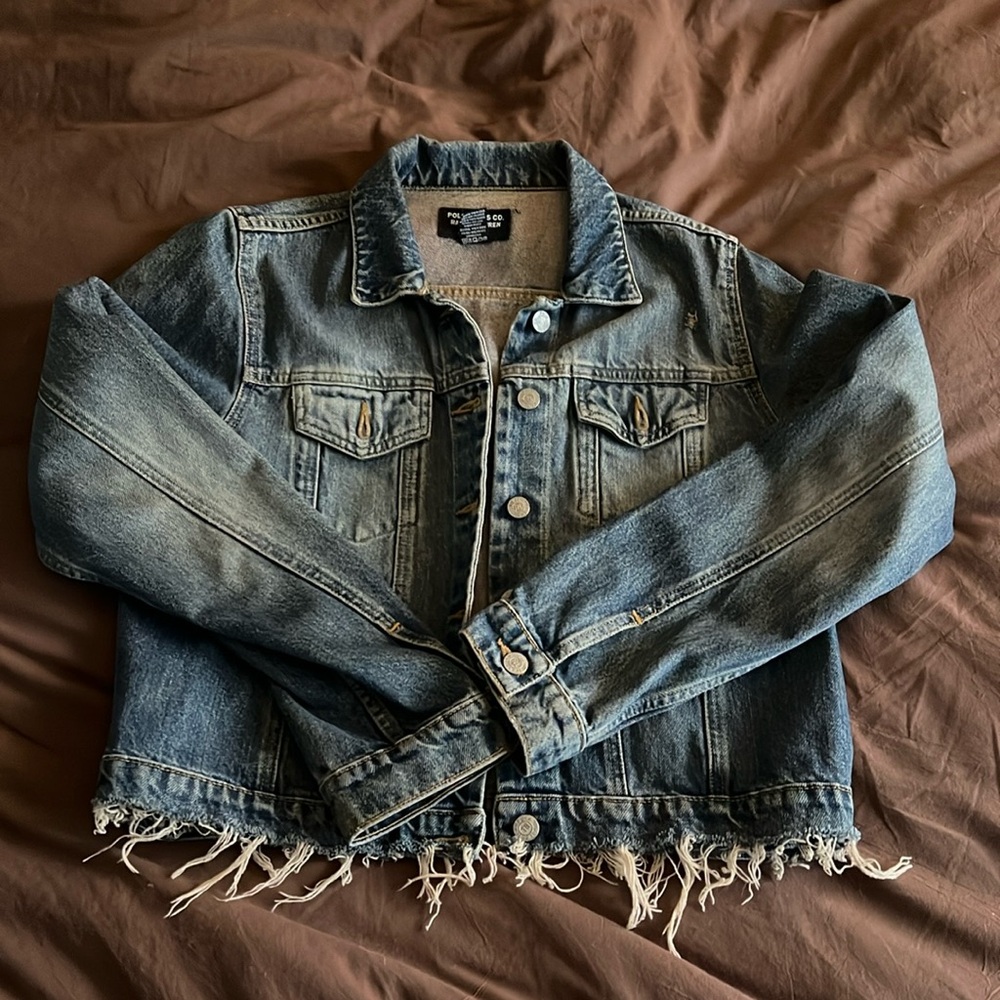 Polo Jeans Co. Ralph Lauren denim jacket. Size L.